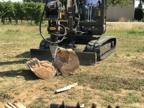 Kūginiai mediniai skirstytuvai